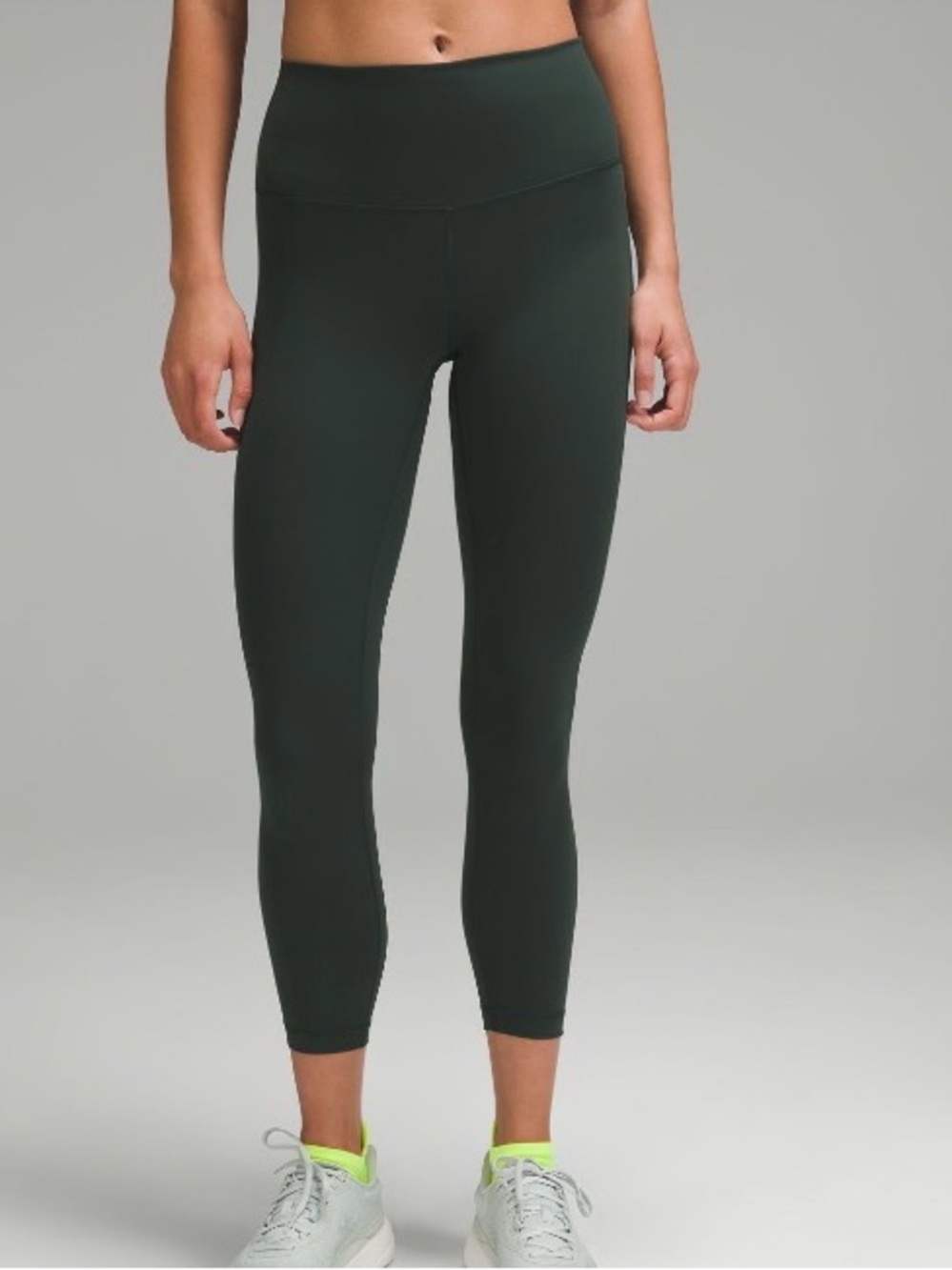 Wunder Train High Rise Tight 25" Legacy Green Size 8